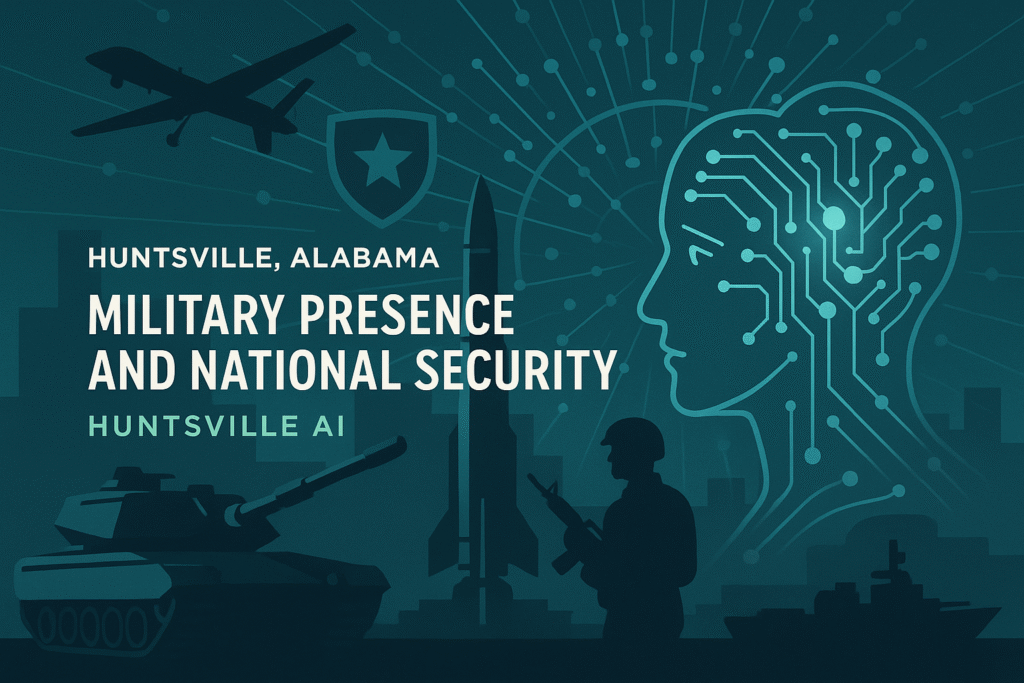 Huntsville, Alabama: Military Presence and National Security – Huntsville AI